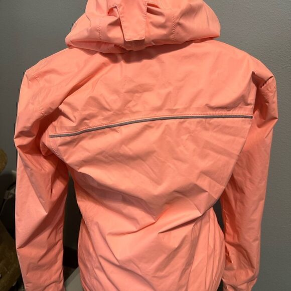 Columbia Girls Large 14-16 Peach Color Hooded Jacket - Picture 3 of 5